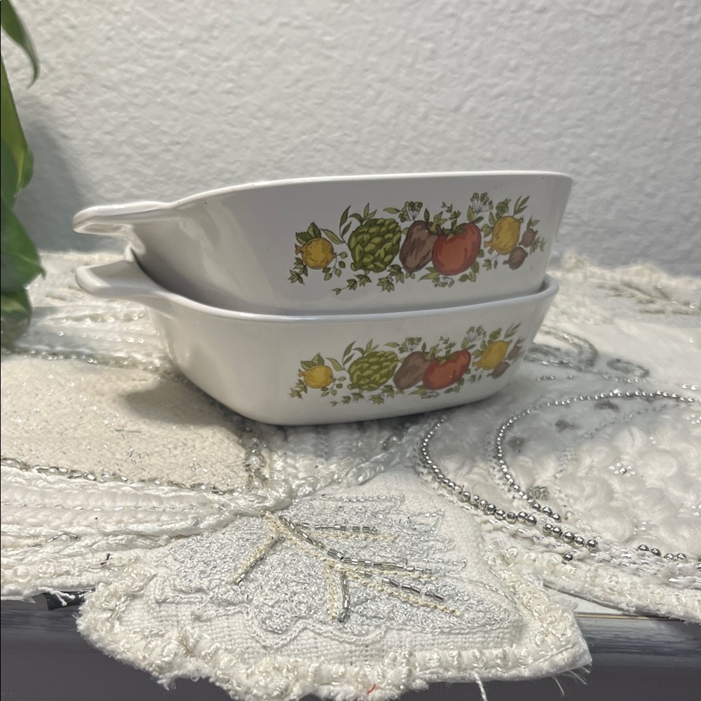 Vintage Corningware Spice of Life Personal Size Casserole Dish P-41-B
